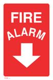 Fire Alarm with Arrow